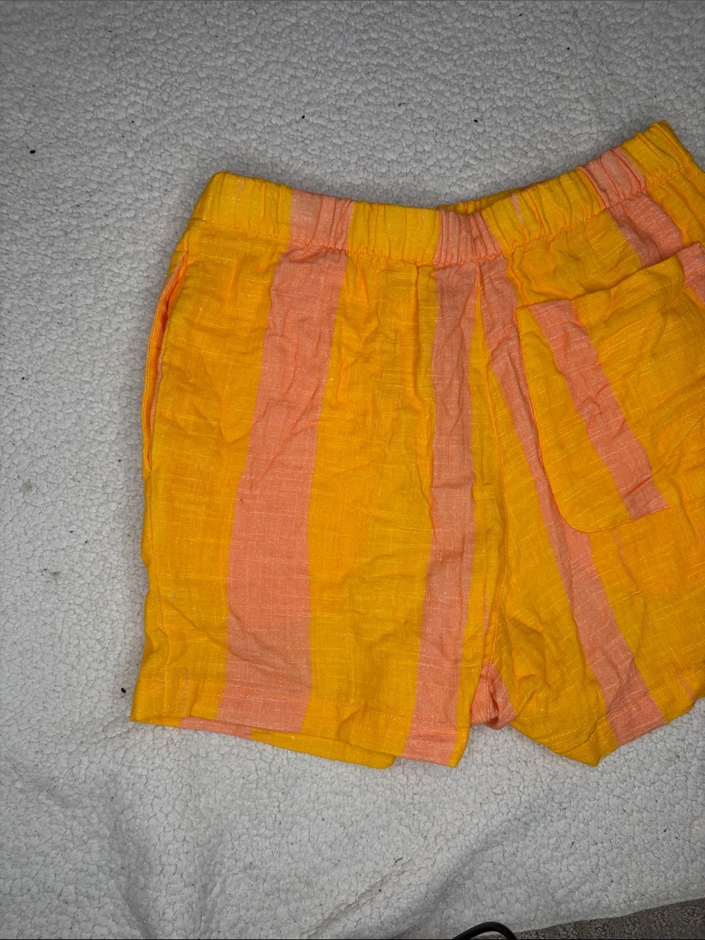 NWT Zara Striped Cotton Shorts: Size Small - Picture 6 of 7